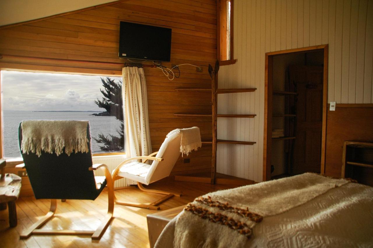 Hotel Faros Del Sur Ancud Eksteriør bilde